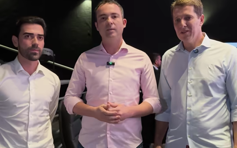 Prefeito eleito de Brumado, Fabrício Abrantes, participa do Fórum Gestão Modelo em Jequié.